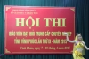 Hội thi Giáo viên giỏi TCCN