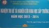 365 cá cược Esport
 nghiệm thu Đề tài Nghiên cứu khoa học năm học 2013-2014.