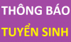 Thông báo  Tuyển sinh  hệ cao đẳng  chính quy ngoài sư phạm năm 2017